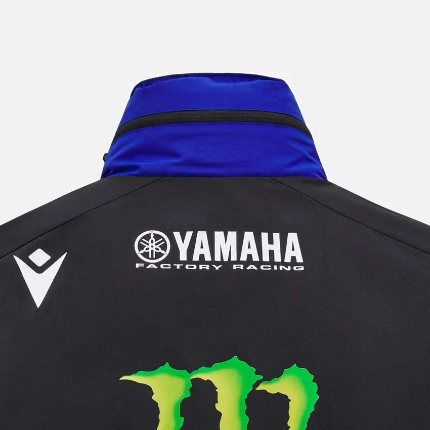 Casaco de banho masculino Yamaha Factory Racing 2025 Casaco de banho masculino Yamaha Factory Racing 2025