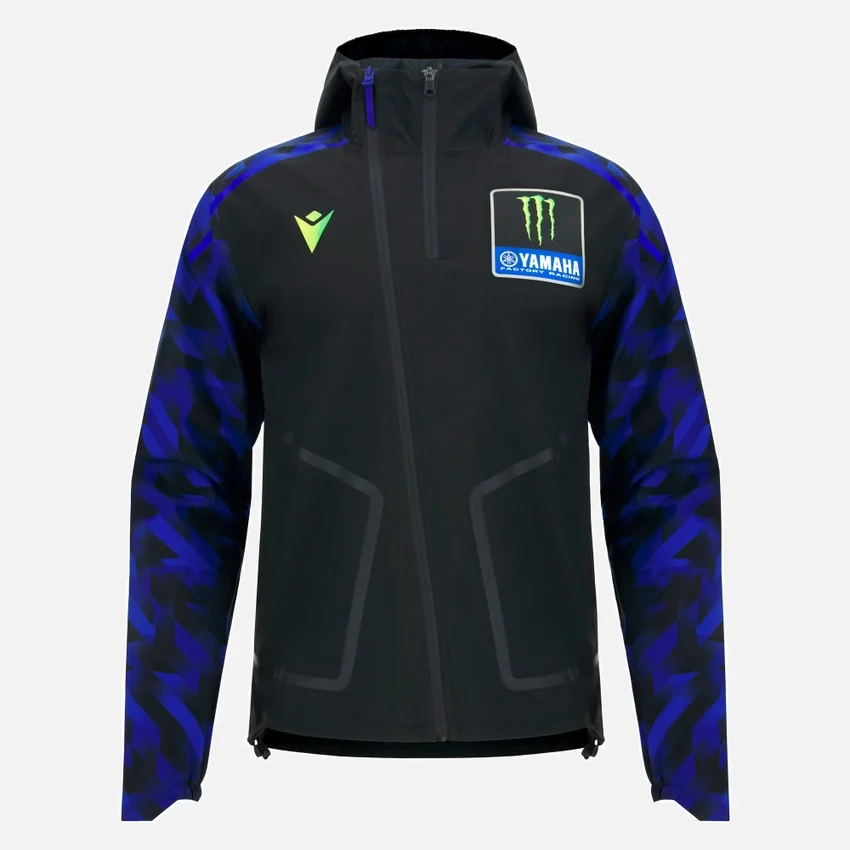 Casaco de banho Monster Energy Yamaha MotoGP 2026 para homem Casaco de banho Monster Energy Yamaha MotoGP 2026 para homem
