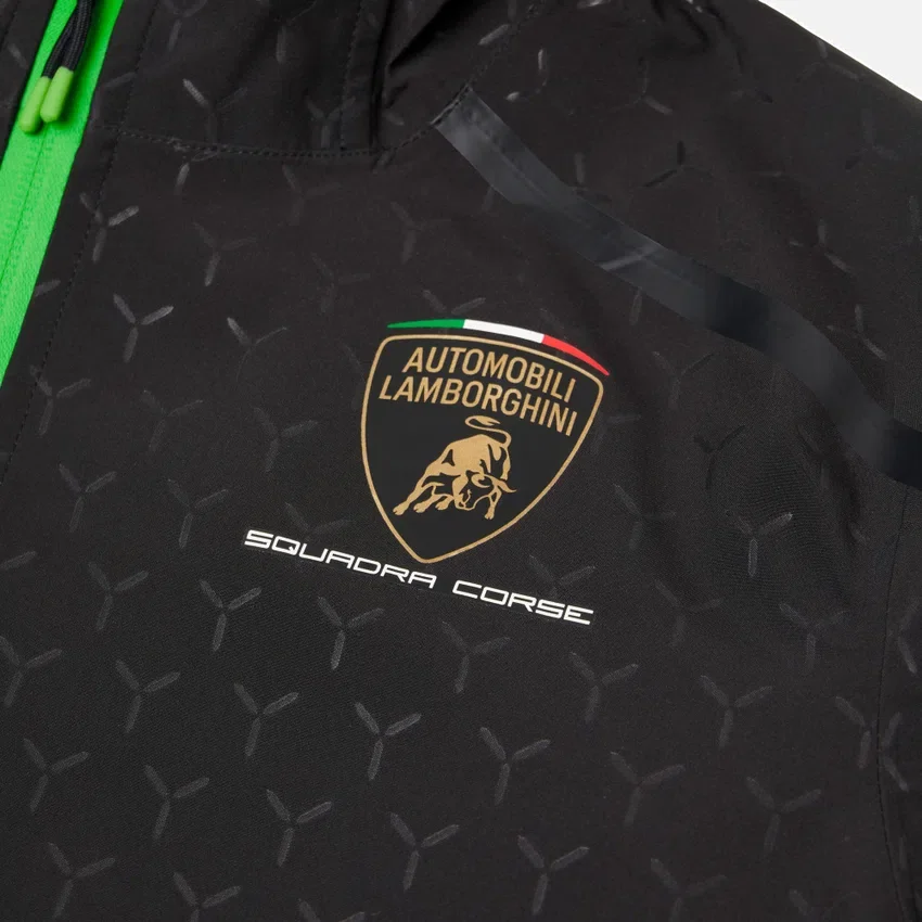 Casaco impermeável infantil Automobili Lamborghini Squadra Corse Casaco impermeável infantil Automobili Lamborghini Squadra Corse