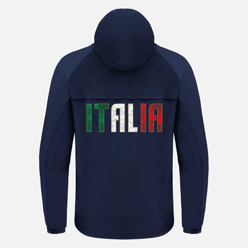 Casaco impermeável para adultos Italia Rugby 2025/26 Casaco impermeável para adultos Italia Rugby 2025/26