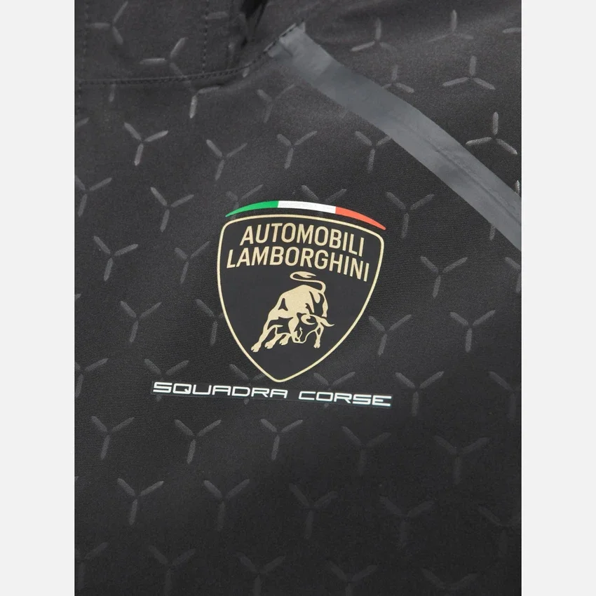 Casaco impermeável para mulher Automobili Lamborghini Squadra Corse Casaco impermeável para mulher Automobili Lamborghini Squadra Corse