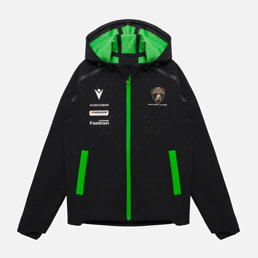 Casaco Softshell Infantil Automobili Lamborghini Squadra Corse Casaco Softshell Infantil Automobili Lamborghini Squadra Corse