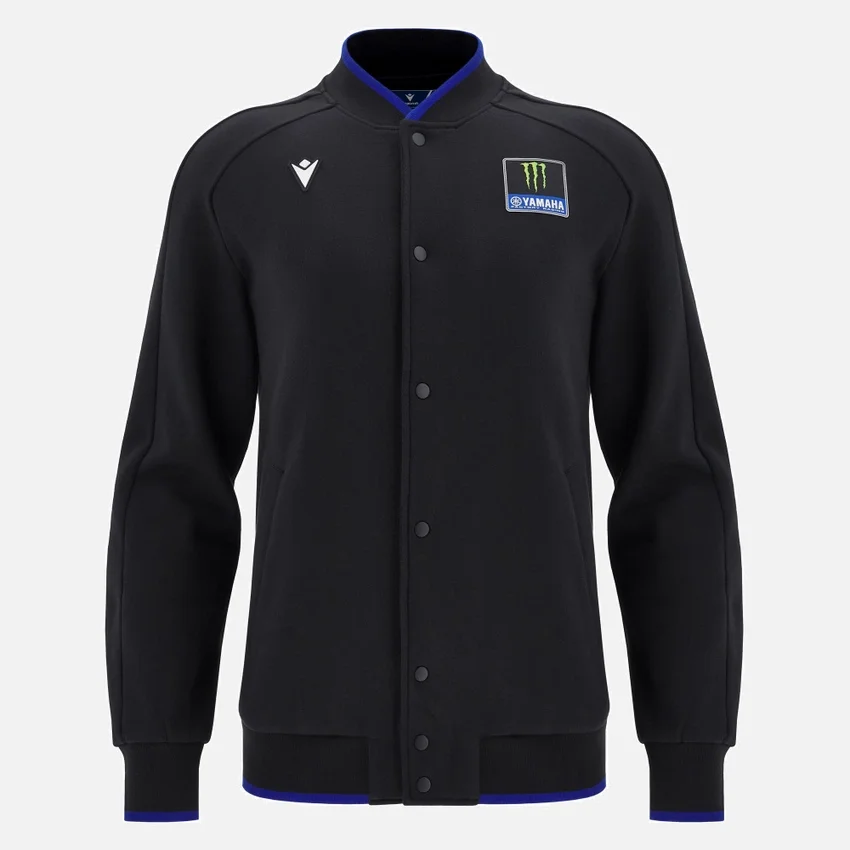 Casaco universitário masculino Yamaha Factory Racing 2025 Casaco universitário masculino Yamaha Factory Racing 2025