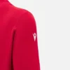 Coleção Unibo Camisola de gola redonda vermelha não escovada para adultos Coleção Unibo Camisola de gola redonda vermelha não escovada para adultos