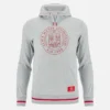 Coleção Unibo Hoodies cinzenta mesclada escovada para adultos Coleção Unibo Hoodies cinzenta mesclada escovada para adultos