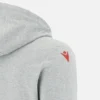 Coleção Unibo Hoodies cinzenta mesclada escovada para adultos Coleção Unibo Hoodies cinzenta mesclada escovada para adultos