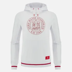 Coleção Unibo Hoodies com capuz brancos escovados para adultos