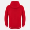 Coleção Unibo Hoodies com capuz vermelho escovado para adultos Coleção Unibo Hoodies com capuz vermelho escovado para adultos