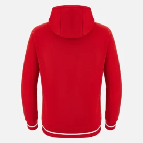 Coleção Unibo Hoodies com capuz vermelho escovado para adultos