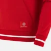 Coleção Unibo Hoodies com capuz vermelho escovado para adultos Coleção Unibo Hoodies com capuz vermelho escovado para adultos