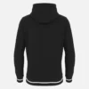 Coleção Unibo Hoodies preta escovada para adultos Coleção Unibo Hoodies preta escovada para adultos