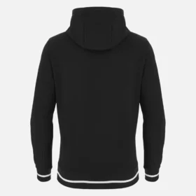 Coleção Unibo Hoodies preta escovada para adultos