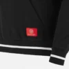 Coleção Unibo Hoodies preta escovada para adultos Coleção Unibo Hoodies preta escovada para adultos