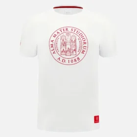 Coleção Unibo T-shirt Branca de Algodão para Adultos