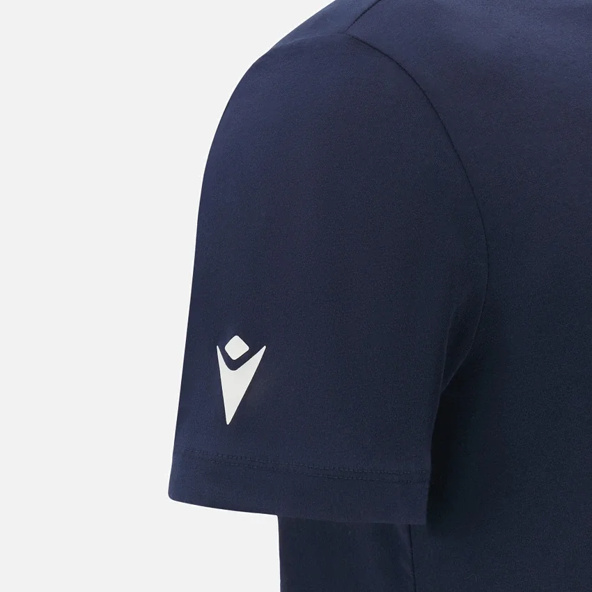 Coleção Unibo T-shirt de algodão para adulto em azul-marinho Coleção Unibo T-shirt de algodão para adulto em azul-marinho