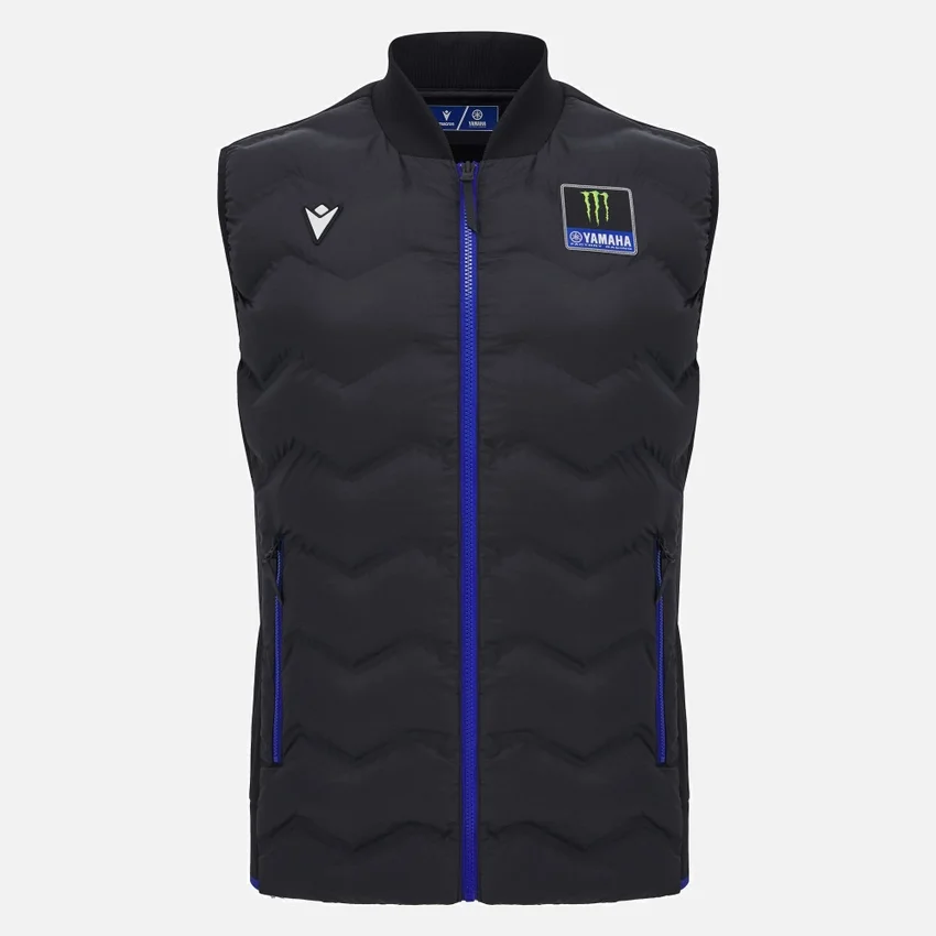 Colete acolchoado para homem Yamaha Factory Racing 2025 Colete acolchoado para homem Yamaha Factory Racing 2025