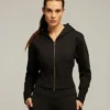 Elo 02 Camisola com capuz e fecho completo em algodão