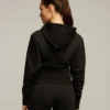 Elo 02 Camisola com capuz e fecho completo em algodão