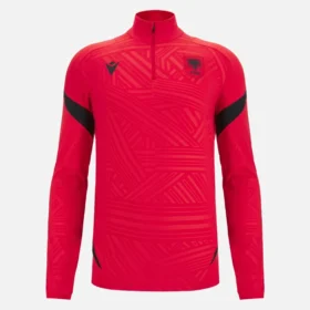 Equipa Nacional da Albânia FSHF 2026/27 Tops com 1/4 de fecho para adultos Equipa Nacional da Albânia FSHF 2026/27 Tops com 1/4 de fecho para adultos