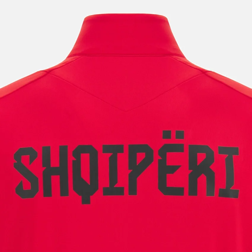 Equipa Nacional da Albânia FSHF 2026/27 Tops com 1/4 de fecho para adultos Equipa Nacional da Albânia FSHF 2026/27 Tops com 1/4 de fecho para adultos