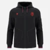 FC Basel 2025/26 Athleisure Camisola com capuz em algodão com fecho completo para adultos FC Basel 2025/26 Athleisure Camisola com capuz em algodão com fecho completo para adultos