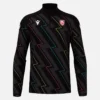 Gloucester Rugby 2025/26 Top de aquecimento com fecho de 1/4