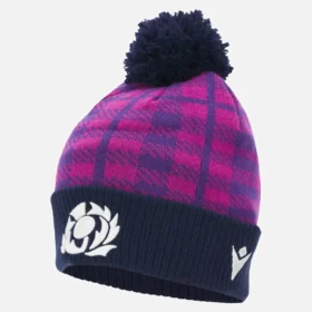 Gorro com pompom azul-marinho e roxo Scottish Rugby 2025/26