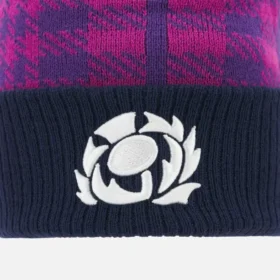 Gorro com pompom azul-marinho e roxo Scottish Rugby 2025/26