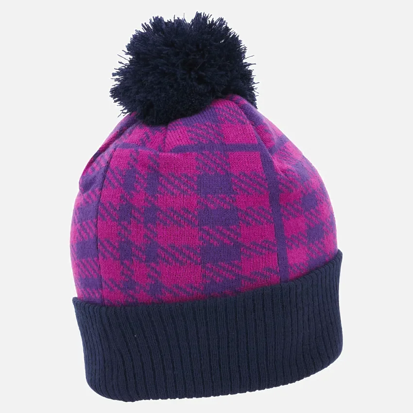 Gorro com pompom azul-marinho e roxo Scottish Rugby 2025/26 Gorro com pompom azul-marinho e roxo Scottish Rugby 2025/26