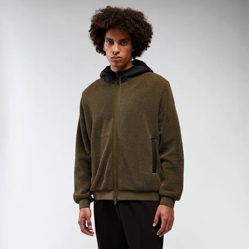Hoodies com capuz e fecho completo Sapporo Teddy Hoodies com capuz e fecho completo Sapporo Teddy