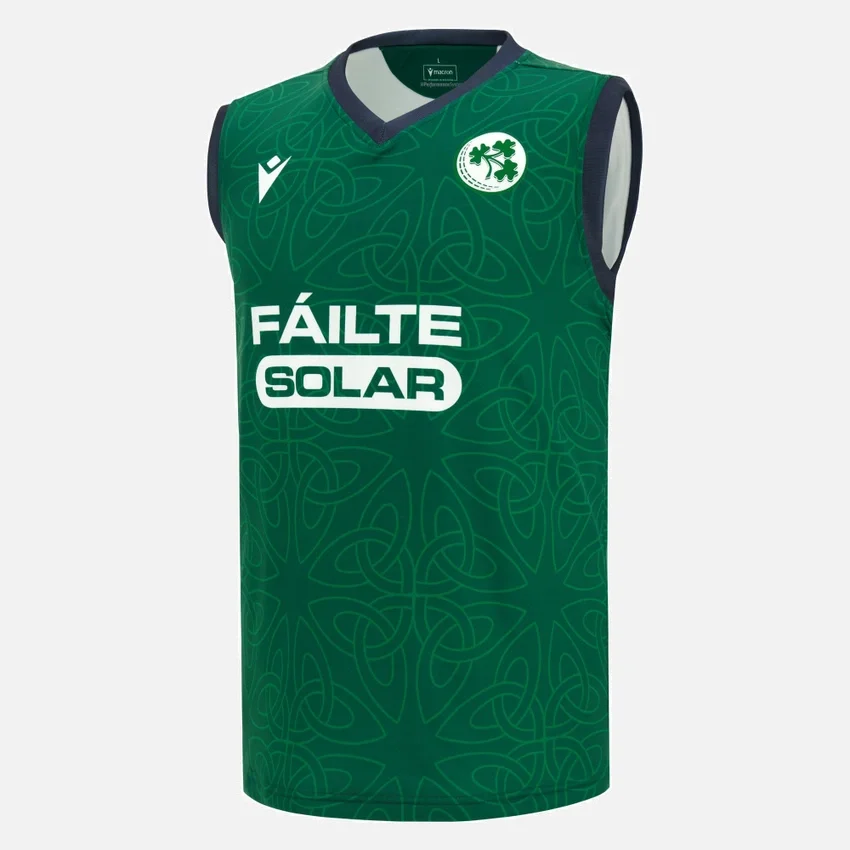 Hoodies com capuz sem mangas da Seleção de Críquete da Irlanda 2026/28 ODI Hoodies com capuz sem mangas da Seleção de Críquete da Irlanda 2026/28 ODI