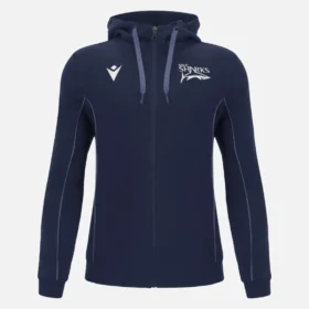 Hoodies com fecho completo Sale Sharks 2025/26 Hoodies com fecho completo Sale Sharks 2025/26
