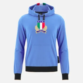 Italia Rugby 2025/26 Linha de Fãs para Adultos Camisola com Fecho Completo Italia Rugby 2025/26 Linha de Fãs para Adultos Camisola com Fecho Completo