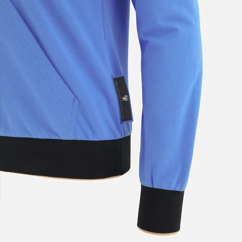 Italia Rugby 2025/26 Linha de Fãs para Adultos Camisola com Fecho Completo Italia Rugby 2025/26 Linha de Fãs para Adultos Camisola com Fecho Completo