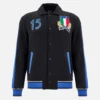 Italia Rugby 2025/26 Linha de Fãs para Adultos Camisola Universitária Italia Rugby 2025/26 Linha de Fãs para Adultos Camisola Universitária