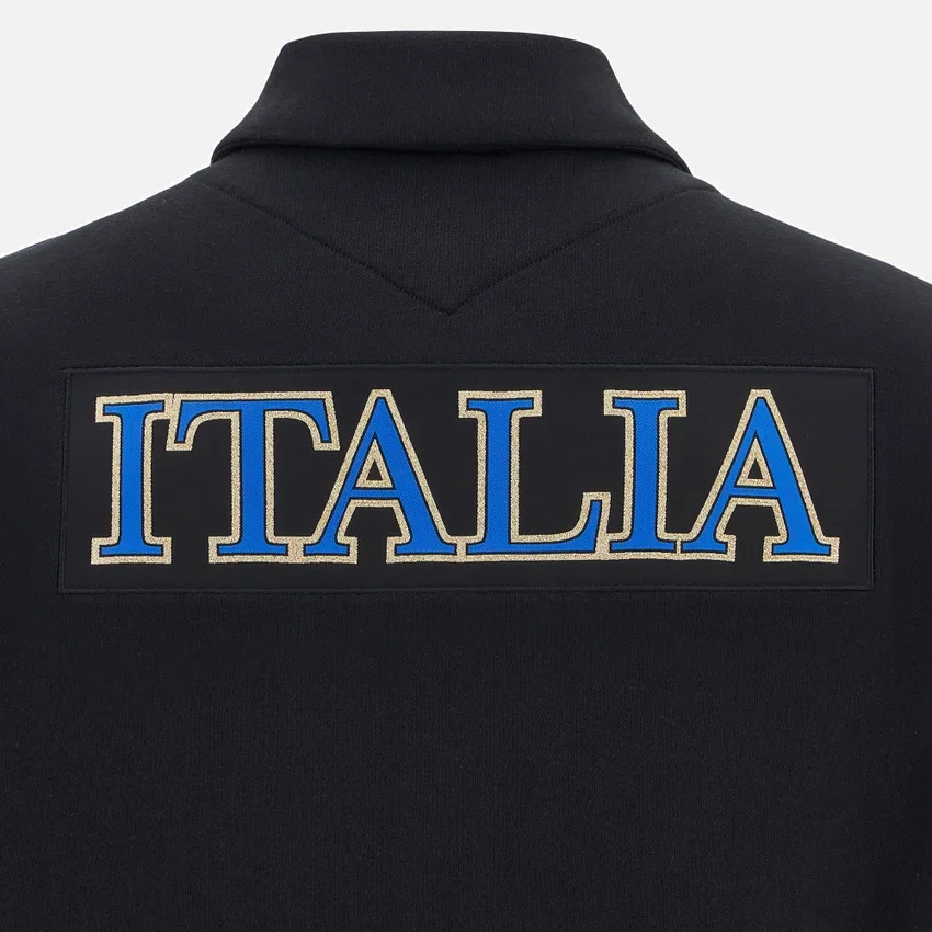 Italia Rugby 2025/26 Linha de Fãs para Adultos Camisola Universitária Italia Rugby 2025/26 Linha de Fãs para Adultos Camisola Universitária