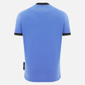 Linha de fãs de T-shirts de algodão canelado Italia Rugby 2025/26