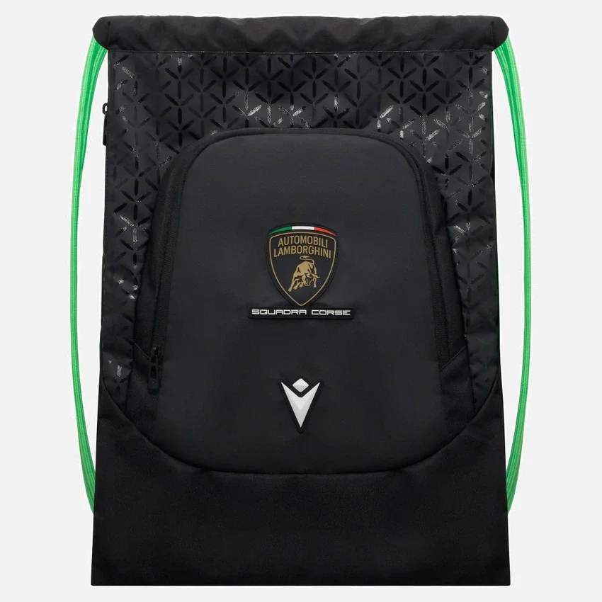Mala Automobili Lamborghini Squadra Corse Bolsa Black Mala Automobili Lamborghini Squadra Corse Bolsa Black