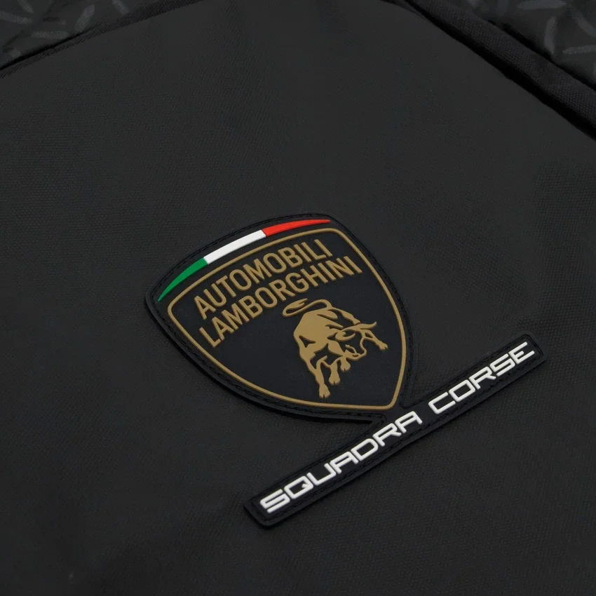 Mala Automobili Lamborghini Squadra Corse Bolsa Black Mala Automobili Lamborghini Squadra Corse Bolsa Black