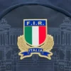Mochila Italia Rugby 2025/26 azul-marinho e dourada Mochila Italia Rugby 2025/26 azul-marinho e dourada
