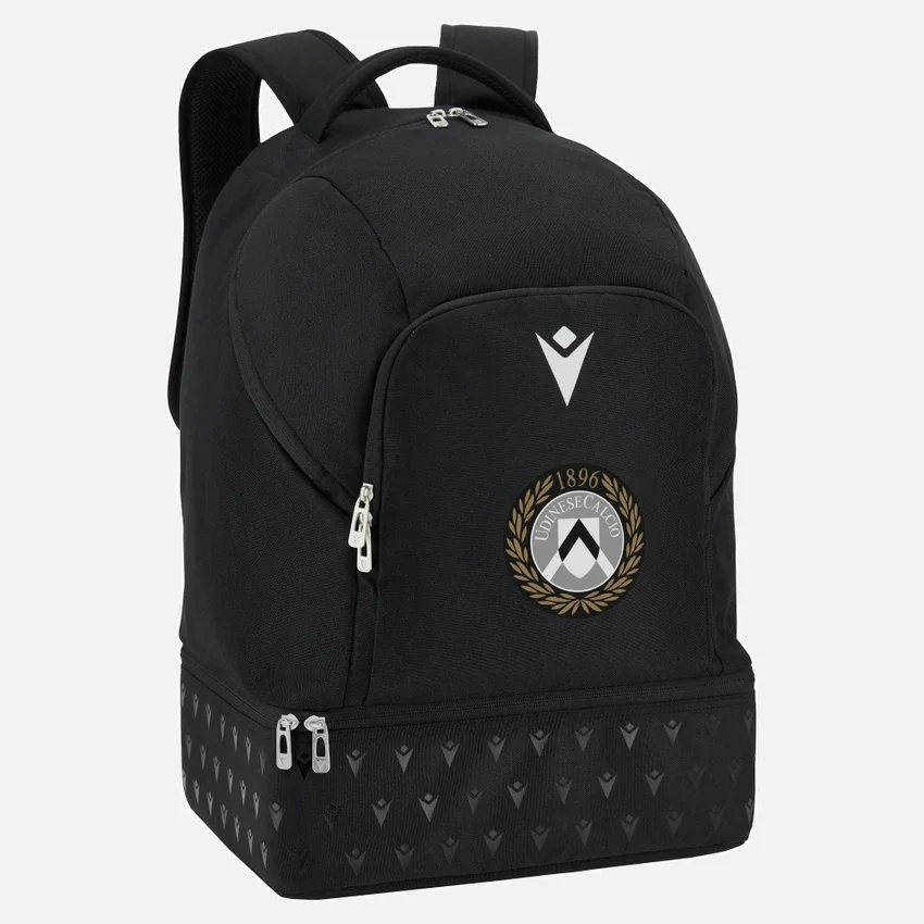 Mochila preta do Udinese Calcio 2025/26 Mochila preta do Udinese Calcio 2025/26