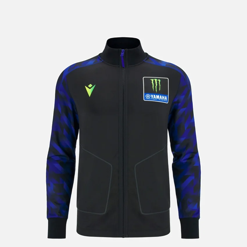 Monster Energy Yamaha MotoGP 2026 Fan Gear Camisola com Fecho Completo – Tamanhos Pequenos Monster Energy Yamaha MotoGP 2026 Fan Gear Camisola com Fecho Completo – Tamanhos Pequenos