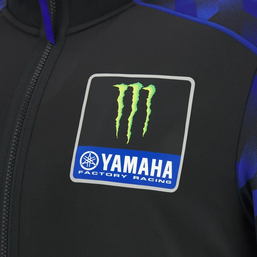 Monster Energy Yamaha MotoGP 2026 Fan Gear Camisola com Fecho Completo – Tamanhos Pequenos Monster Energy Yamaha MotoGP 2026 Fan Gear Camisola com Fecho Completo – Tamanhos Pequenos
