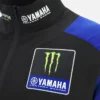 Monster Energy Yamaha MotoGP 2026 Man Team Replica Camisola com Fecho Completo