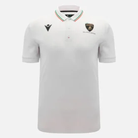 Polos Brancos Masculinos Automobili Lamborghini Squadra Corse