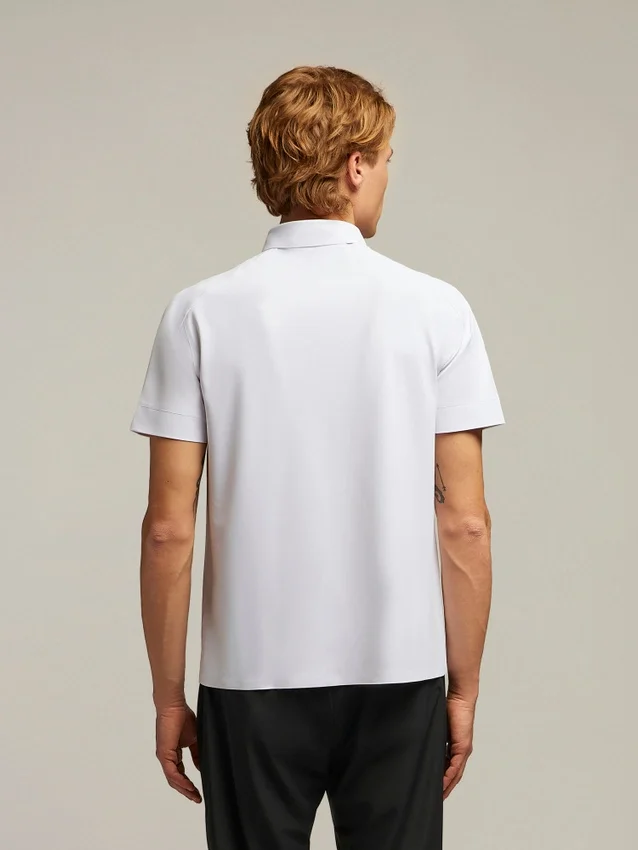 Polos Charlie em piqué elástico Polos Charlie em piqué elástico