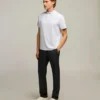Polos Charlie em piqué elástico Polos Charlie em piqué elástico