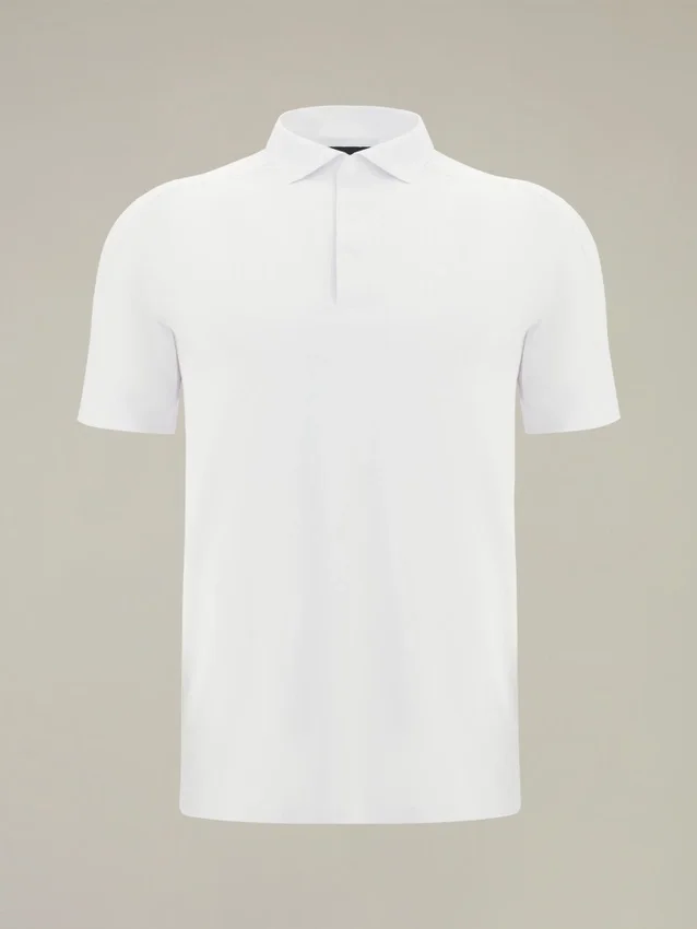 Polos Charlie em piqué elástico Polos Charlie em piqué elástico