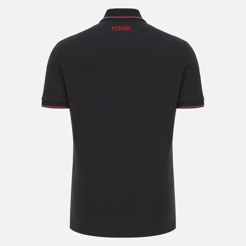 Polos de algodão para adulto FC Basel 2025/26 Athleisure Polos de algodão para adulto FC Basel 2025/26 Athleisure