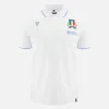 Polos de algodão para adultos Italia Rugby 2025/26 Athleisure Polos de algodão para adultos Italia Rugby 2025/26 Athleisure